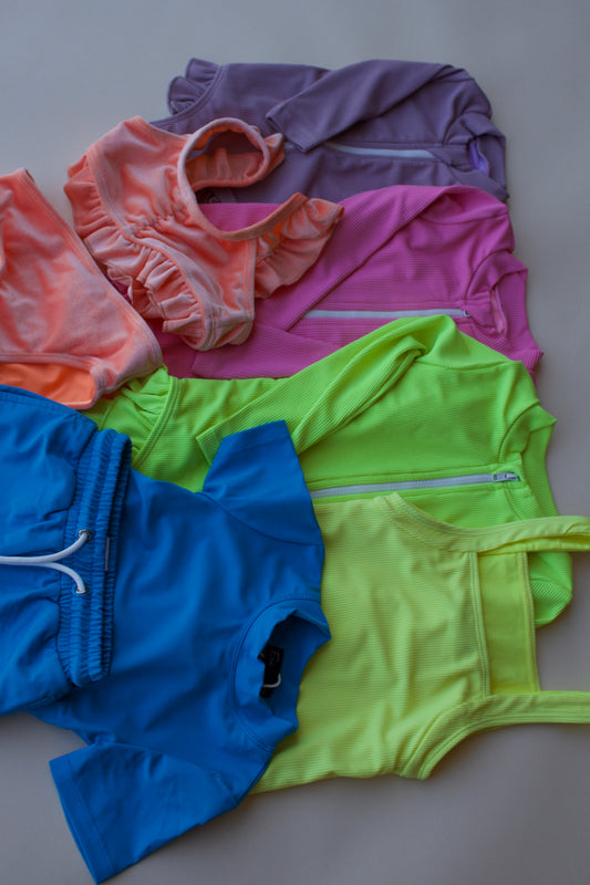 Neon Girls + Boys Swim