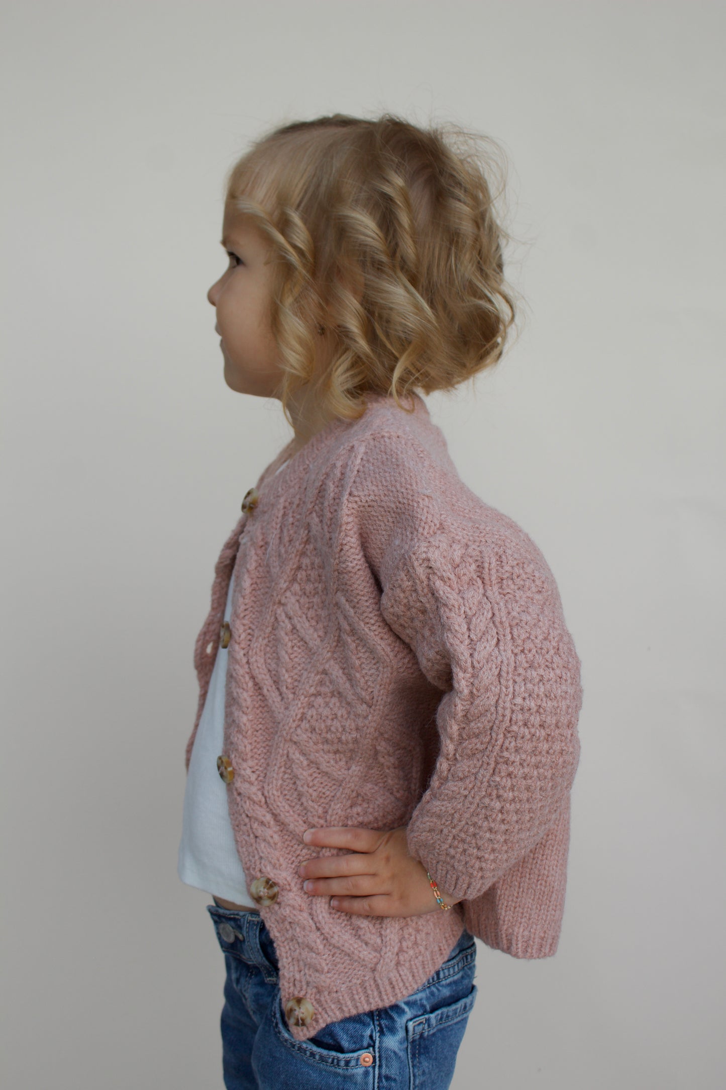 Whimsical Woods Cable Knit Cardigan