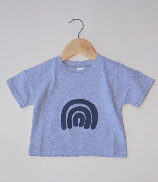 Navy Rainbow Tee