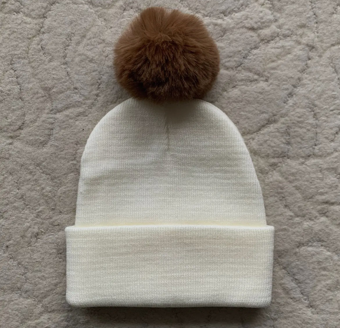 ( Double & Single ) Pom Pom Beanies