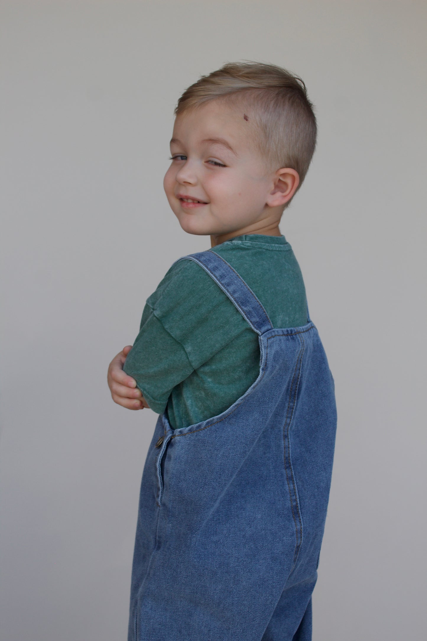 Classic Denim Overalls