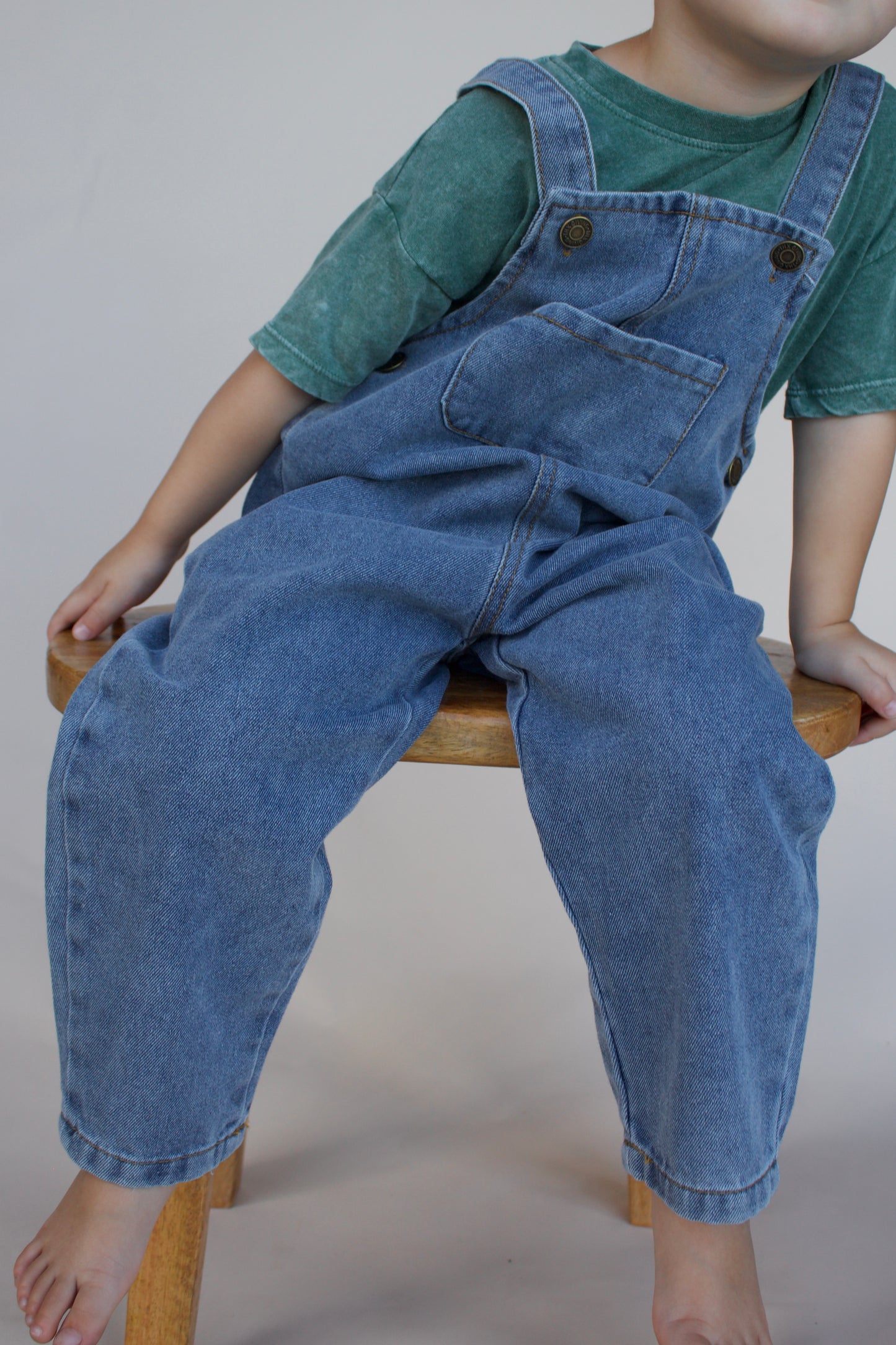 Classic Denim Overalls