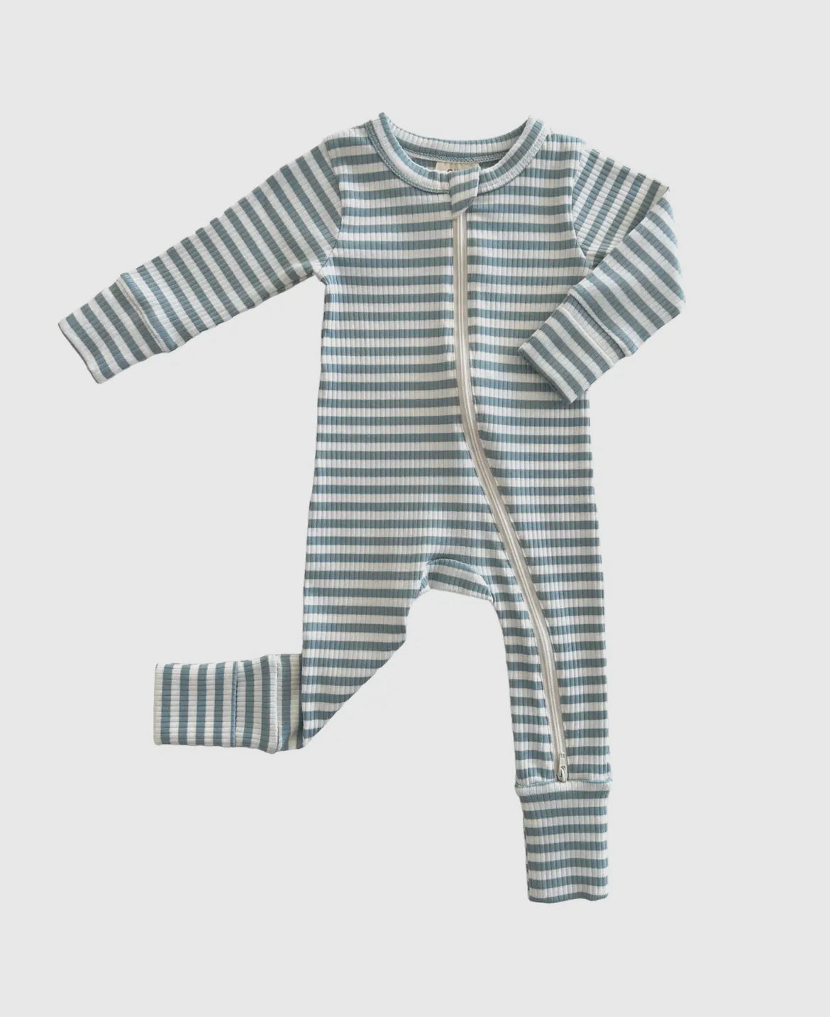 Dusty Blue Stripe Two - Way Sleeper