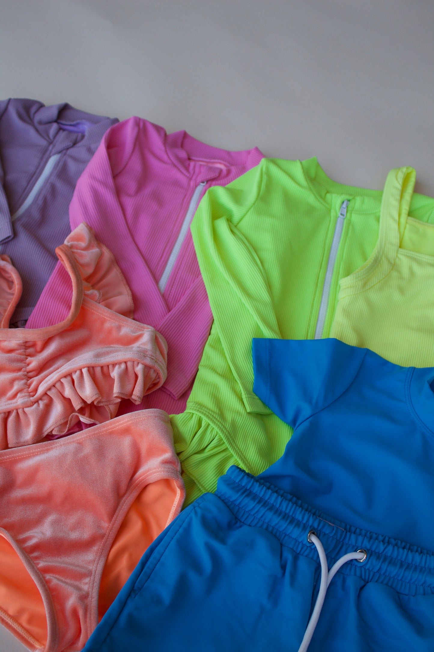 Neon Girls + Boys Swim