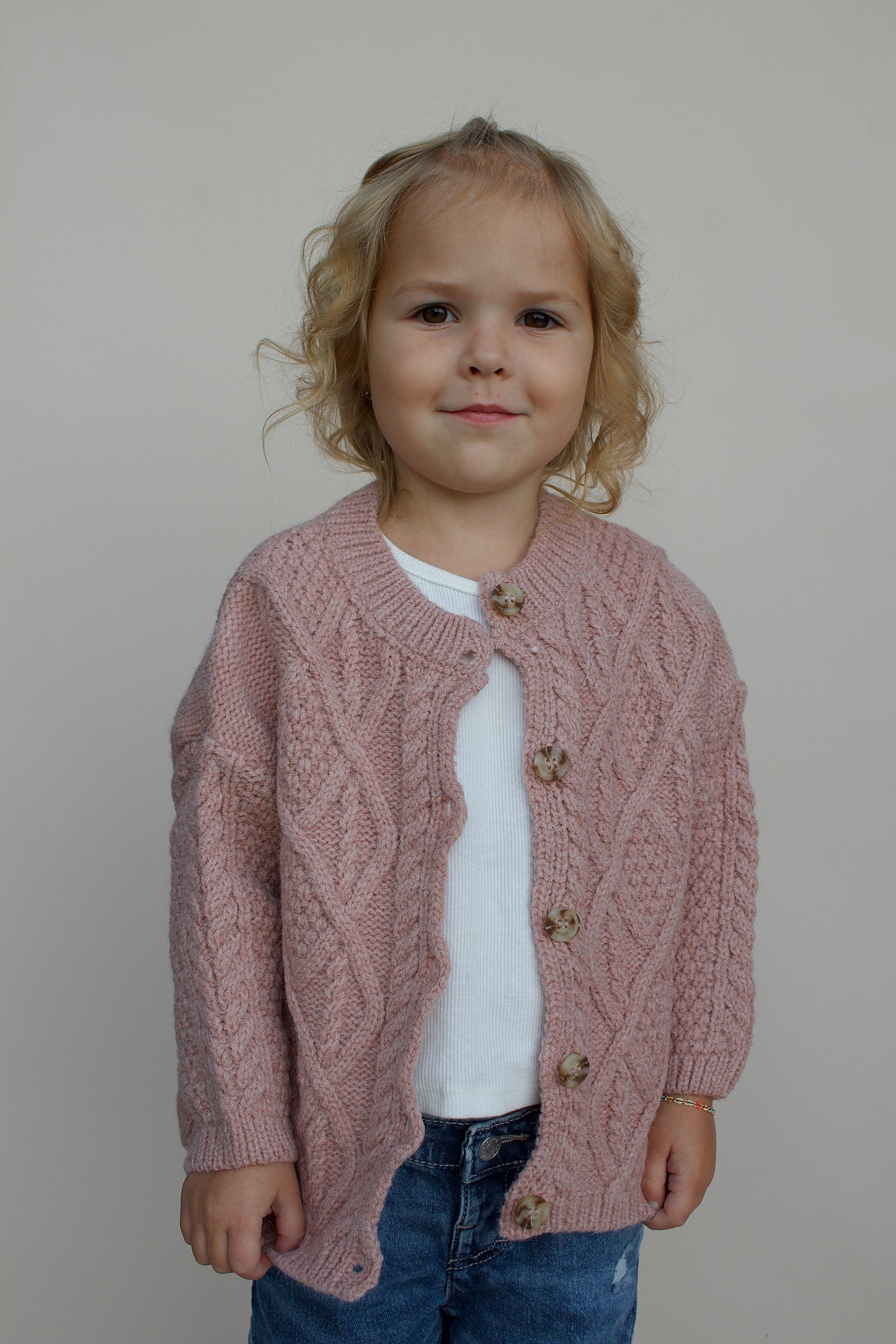 Whimsical Woods Cable Knit Cardigan