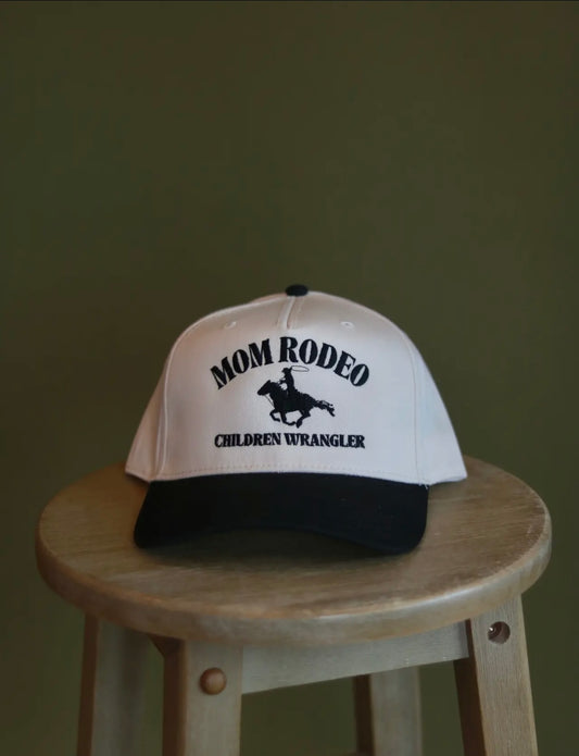 Mom Rodeo Canvas Trucker Hat